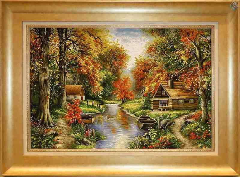 تصویر 1 از تابلو فرش سه بعدی برجسته مد روز